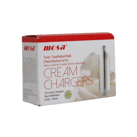 Cream Charger (Mosa Brand)-Quantity: 10 Pcs