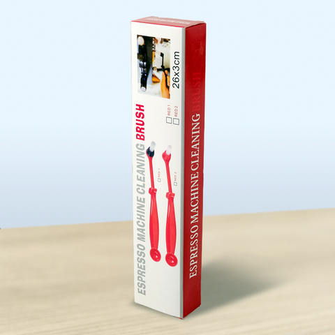 Espresso Machine Cleaning Brush with Spoon