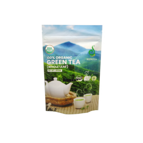 Organic Green Tea (Whole Leaf)-90g