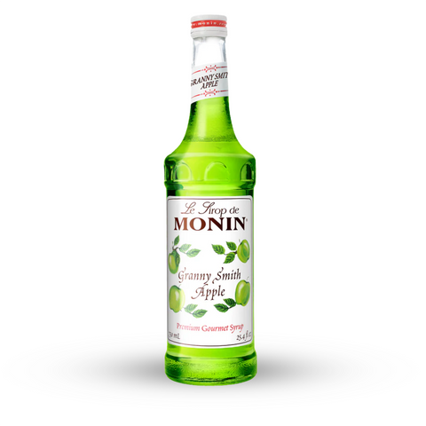 Monin Granny Smith Apple Syrup 750ml – Imported from USA | Premium Green Apple Flavor for Drinks & Desserts