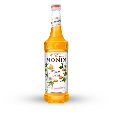 Monin Passion Fruit Syrup 750ml – Imported from USA | Exotic Tropical Flavor for Drinks & Desserts