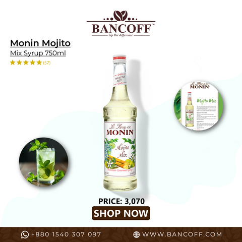 Monin Mojito Mix Syrup 750ml