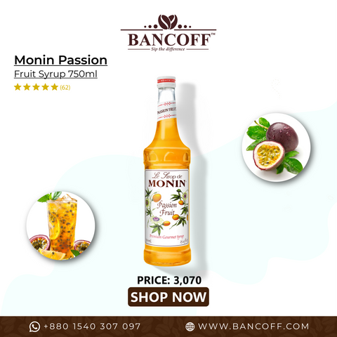 Monin Passion Fruit Syrup 750ml