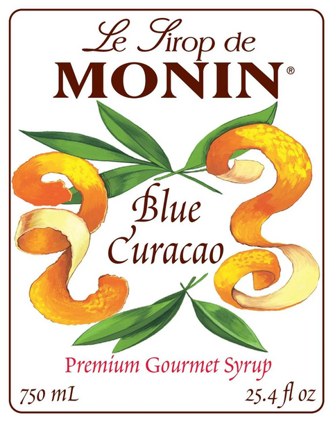 Monin Blue Curacao Syrup 750ml