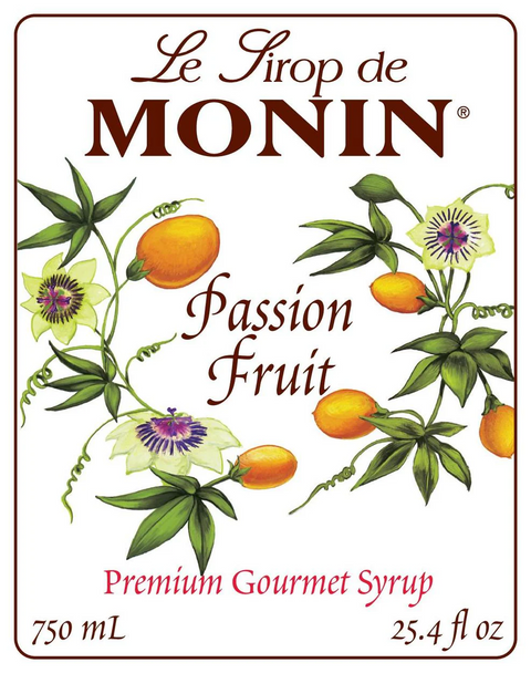 Monin Passion Fruit Syrup 750ml