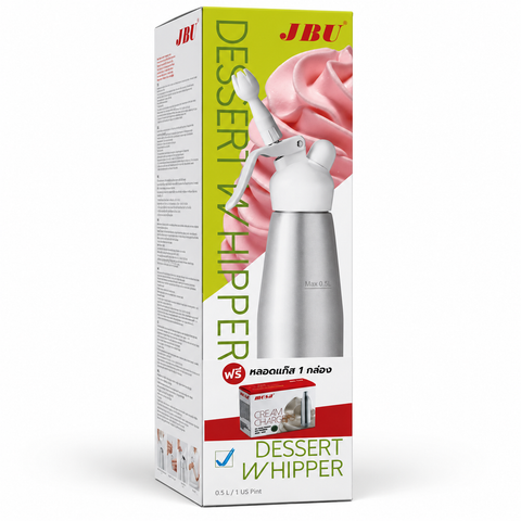 JBU Culinary & Dessert Despenser/Whipper 500ml