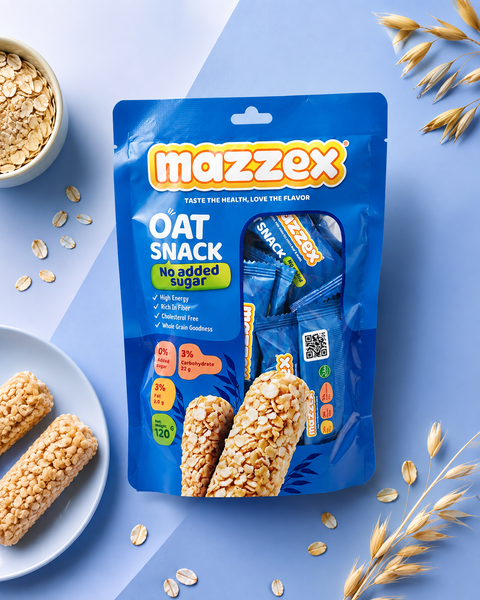 Mazzex Oat Snack – No Added Sugar  120g