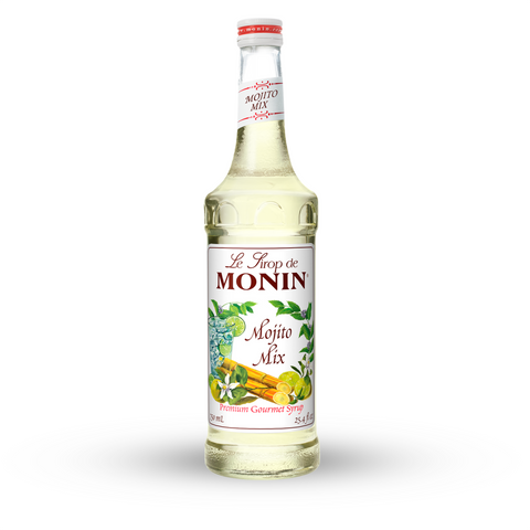 Monin Mojito Mix Syrup 750ml – Imported from USA | Premium Mint & Lime Flavor for Mocktails & Refreshers