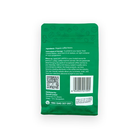 Organic Coffee Beans 225g