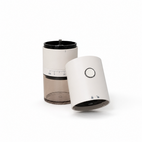 Portable Electric Coffee Grinder (White)