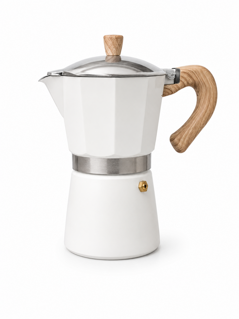 Moka Pot (White)