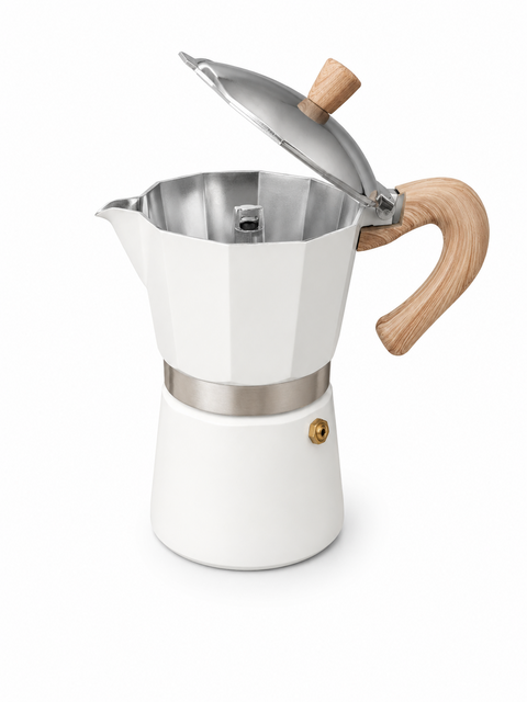 Moka Pot (White)
